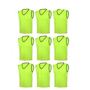 Chaleco de Fútbol para Entrenamiento, Reversible, de Malla, con Número y Logotipo del Equipo, para Hombres, Mujeres, Jóvenes y Niños - Product Image 2