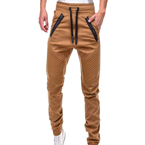 Meilleurs pantalons longs droits pour hommes en coton 100% de haute qualité, pantalons de travail respirants sur mesure de haute qualité à vendre - Product Image 1