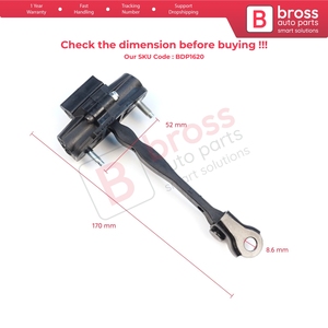 BDP1620-1 2 Piezas Conjunto Limitador de Puerta Delantera para Tourneo Transit Courier MK2 N1P N3P V769 2023-Actualidad 2703945 - Product Image 5