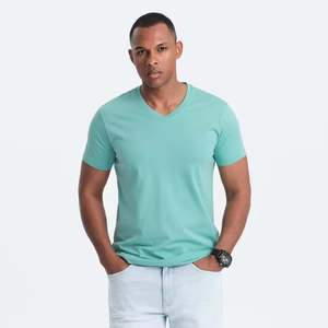 Vente en gros 100% coton microfibre hommes T-Shirt imprimé personnalisé pur sport Gym course T-Shirt décontracté - Product Image 1