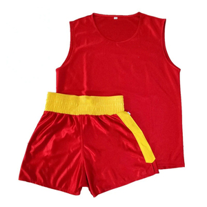Uniformes de boxe unisexes personnalisés de haute qualité, option avant, vêtements d'arts martiaux élégants, matière polyester/coton, taille personnalisable - Product Image 3