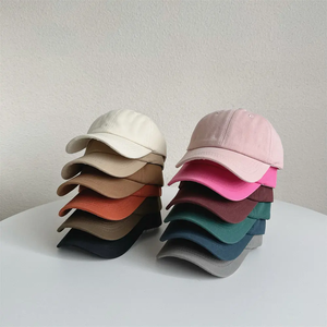 Casquette de baseball unisexe à 5 panneaux, couleur unie personnalisée, réglable, en coton respirant, imperméable, casquette de papa, logo brodé disponible - Product Image 4