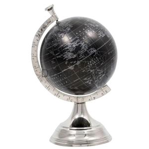 Soporte de globo minimalista giratorio modelo de globo de plata de alta calidad Decoración de mesa decorativa objeto artículos de regalo de negocios - Product Image 2