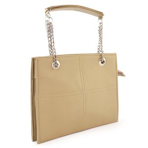 กระเป๋าสะพายไหล่ผู้หญิง (KAM-317) - สีเบจ - Product Image 1