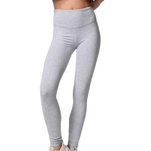 Leggings de sport à taille haute personnalisés en gros pour femmes, pantalons de yoga doux pour la salle de sport, collants de fitness à séchage rapide avec logo personnalisé - Product Image 1