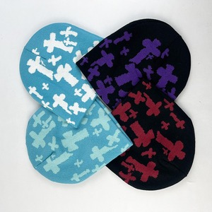 หมวกบีนนี่ถักสีสันสดใสหมวกบีนนี่สำหรับฤดูหนาวออกแบบโลโก้ได้ตามต้องการ - Product Image 6