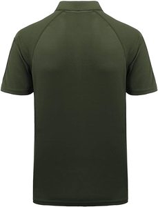 T-shirt décontracté en jersey pour homme, confortable, 100% coton, respirant, séchage rapide, haut d'été, chemise unie pour tous les jours - Product Image 3