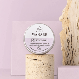Wanabe mi SCRUB naturale! 50 mL di Scrub biologico mani e piedi cura delicata per la pelle e le unghie - Product Image 1