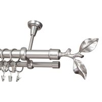 Tringles à rideaux de plafond modernes et simples en métal de haute qualité
