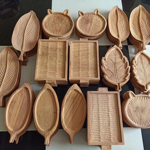 Vente de gros à des prix déterminés par la valeur Exportation de plateaux en bois du Vietnam adaptés pour les stations de style de vie restaurants et articles ménagers - Product Image 1