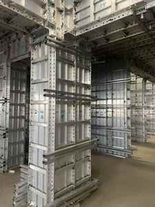 Solution de coffrage en aluminium complète avec accessoires, panneaux de moulage en béton personnalisés pour la <span class=keywords><strong>construction</strong></span> de bâtiments commerciaux - Product Image 3
