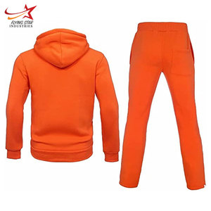 ชุดวอร์มผ้ากำมะหยี่มีฮู้ดเบอร์กันดีชุดกีฬาแขนยาวลายทางมองเห็นได้ชัดไซส์ใหญ่พิเศษสวมใส่สบายสำหรับฤดูหนาว - Product Image 3