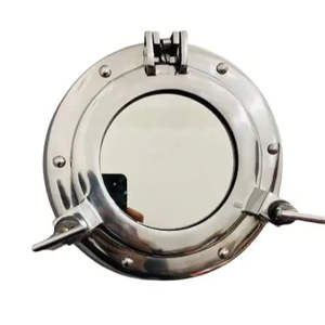 Laiton fait miroir de hublot de haute qualité nouveau miroir de hublot en métal pour la décoration de la maison nouveau miroir mural en prix de gros pas cher - Product Image 5