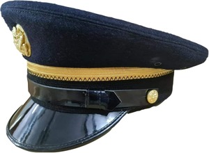 Personalizado Ceremonial Peak Hat Picos bordados de calidad premium con su propio logotipo - Product Image 4