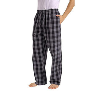 Pantalones de franela de algodón sólido de calidad superior para hombre, de talla grande, de cintura alta, informales, ecológicos, transpirables, de secado rápido, colección de otoño - Product Image 6