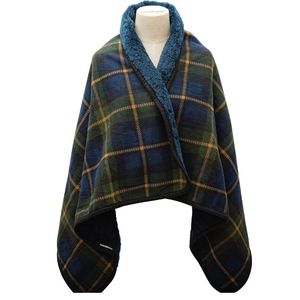 Manta de Franela de Felpa Clásica de 2 Capas, 100% Poliéster, Tejida, a Rayas/Sólida, con Logotipo Personalizado - Product Image 4