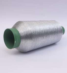 30 Denier ไนลอน zari เงิน100กรัมสำหรับ Lurex เส้นด้ายถักความดื้อรั้นสูง Jari สำหรับถักด้วยมือเย็บและเย็บปักถักร้อย - Product Image 2