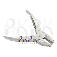 Pince perforatrice parallèle 2 mm à poignée à ressort 140 mm en acier au carbone, outil de bijouterie pour percer des trous dans les tôles de métal, cuivre, argent, laiton