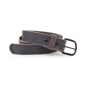 Men's <b>Genuine</b> <b>Leather</b> <b>Belt</b> Solid 3.0CM Width Adjustable Length Lightweight Durable Formal Casual Brown Cowhide Steel Buckle - Product Image 5