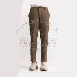 Pantalones Chinos de Corte Regular para Hombre, Marca FANTASY WEAR, OEM, Alta Calidad y Personalizados, Certificación CE - Product Image 1