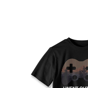 เสื้อยืดคอวีแขนสั้นผ้าฝ้ายเจอร์ซีย์พิมพ์ลายกราฟิกคอนโทรลเลอร์เกมทรงปกติสำหรับผู้ชายแบบขายส่งตามสั่ง - Product Image 2