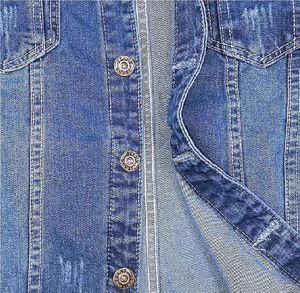 เสื้อแจ็กเก็ตผ้ายีนส์สำหรับผู้ชายเสื้อยีนส์เข้ารูปสีขาวแดงดำแบบปรับแต่งได้สำหรับ2025 - Product Image 5