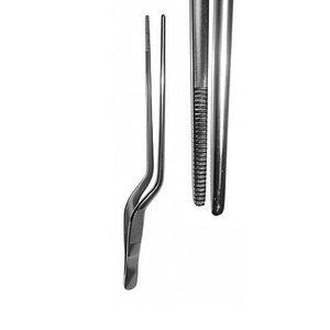 Pinzas Angulares de Acero Inoxidable Gruenwald de 14 cm para Curación de Heridas, Modelo Bayoneta Manual MSC-H-3973 Clase I para Uso Quirúrgico - Product Image 3
