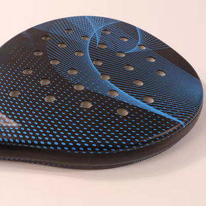 Fabricante profesional 2025, recién llegados, tecnología mejorada, altamente elástica, duradera, logotipo personalizado, raqueta de Pádel de fibra de carbono - Product Image 6