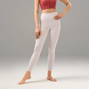 Leggings Deportivos de Cintura Alta, Sin Costuras, para Gimnasio y Yoga, Elásticos y Modernos, con Control de Abdomen, Spandex/Nylon 2026 - Product Image 3