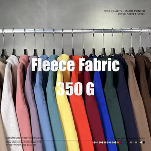 52 algodón 48 poliéster polar tela Sudadera con capucha de talla grande moda hombres sudaderas con capucha sudaderas personalizadas hombres ropa sudaderas con logotipo - Product Image 4