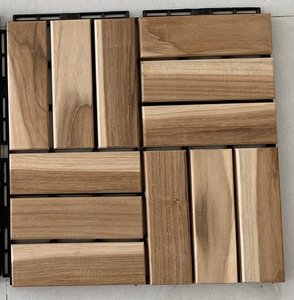 Carreaux de terrasse en bois composite ACacia de conception moderne Platelage extérieur économique et écologique pour allées de jardin Surface ABCD - Product Image 6