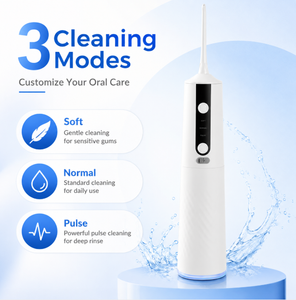 Dispositivo <span class=keywords><strong>de</strong></span> Limpieza Portátil Eficiente con Batería <span class=keywords><strong>de</strong></span> Larga Duración, Resistente al Agua IPX7, <span class=keywords><strong>Irrigador</strong></span> Bucal Duradero para el Cuidado <span class=keywords><strong>de</strong></span> la Higiene en el Hogar y Viajes - Product Image 3