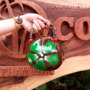 SAC UNIQUE EN COQUE DE COCO POUR FEMMES/SAC À MAIN EN NOIX DE COCO CONCEPTION PERSONNALISÉE ÉCOLOGIQUE FAIT MAIN - Product Image 3