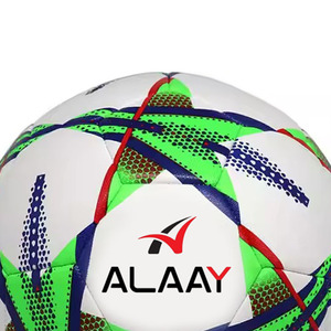 ลูกฟุตบอลหนังพีวีซีกำหนดขนาดได้เองทนทานสำหรับใช้จับคู่ - Product Image 6