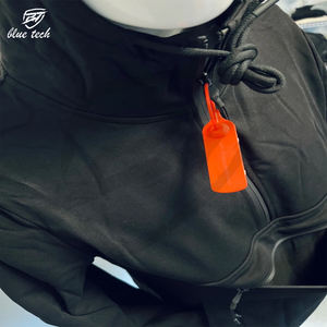 Heavyweight Winter <b>Zip</b>-Up <b>Hoodies</b> for <b>Men</b>-Custom Embroidery & Digital Printing Plain Dyed Woolen Fabric Windproof Design <b>Pocket</b> - Product Image 4