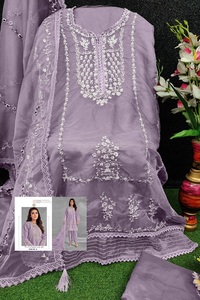 Boutique India Ropa étnica Diseñador indio pakistaní Exclusivo Última tela Más de moda Salwar Kameez Ropa nupcial Ropa de fiesta - Product Image 2