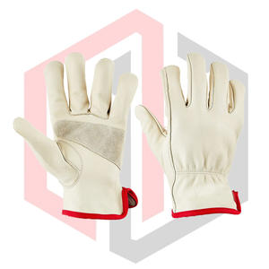 Guantes de Seguridad de Látex Blanco, Resistentes a Cortes y Desgarros, Transpirables, Ignífugos, Gruesos (8mil 10mil 5mil), Puño Recto para Construcción - Product Image 6