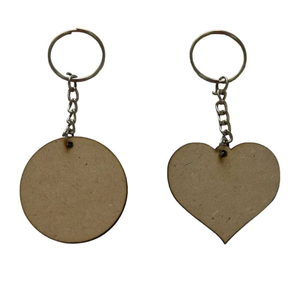 Nueva llegada Real hecho a mano MDF llavero y llavero con regalo pulido natural tamaño personalizado de alta calidad para el tamaño personalizado - Product Image 1