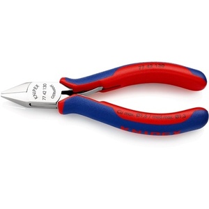 คีมตัดด้านข้างอิเล็กทรอนิกส์ KNIPEX ความยาว 130 มม. รูปทรง 4 ด้าน ไม่มีด้ามจับหลายชิ้นส่วน คีมขัดเงาแบบกระจก - Product Image 1