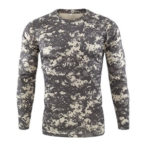 Jersey de caza para hombre, camiseta de caza de rendimiento de camuflaje de manga larga para hombre y camisetas de caza, camiseta de fútbol transpirable de protección - Product Image 4