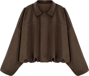 Veste de sport unisexe décontractée en satin de coton 100% aspect daim respirant coupe-vent imperméable personnalisable à l'avant pour le printemps - Product Image 6