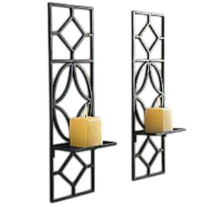 สโคนเหล็กติดผนังรูปหัวใจสีดำสุดสร้างสรรค์ของตกแต่งบ้านแบบติดผนังสำหรับเทศกาลคริสต์มาสและงานวันเกิด - Product Image 6