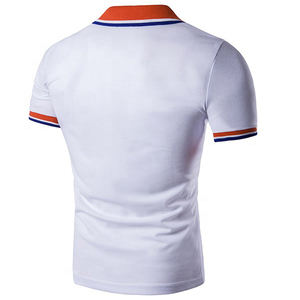 Logo Polos para hombres, hombres Polo Camiseta para ropa deportiva Producto caliente Algodón Manga corta Poliéster/Algodón Tallas grandes Secado rápido - Product Image 3