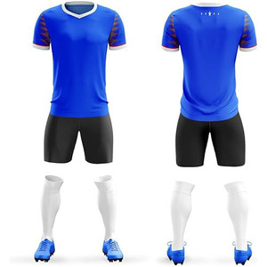 Conjunto de camisetas de fútbol personalizadas para hombre, modelo OEM, ropa de fútbol, camiseta de fútbol, ropa de equipo de fútbol, diseño de logotipo personalizado, camiseta de fútbol - Product Image 3