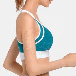 Camisetas sin mangas deportivas para mujer, elegantes y de gran venta, transpirables, de secado rápido, informales, cortas, de algodón y poliéster, con logo frontal, para fitness y gimnasio. - Product Image 4