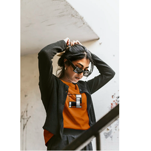 2023 Summer New Design All-Size Terry Soft Printed Cotton T-Shirt <b>for</b> Women 100% Cotton round Collar Formal Style - Product Image 5