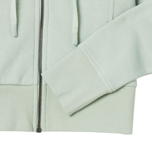 Hauts à capuche pour femmes en coton 100% Nouveau design Couleur personnalisée Manches longues rayées Hauts à capuche en coton respirant pour femmes - Product Image 2