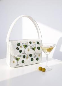 Nouveauté Sac fourre-tout en perles faites à la main de couleur pastel Sac à main de créateur Pochette en perles Sac à main à prix de gros en provenance d'Inde - Product Image 6