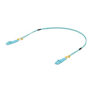 Cordon de raccordement Ubiquiti UACC-OFC-MM-0.5M, 10 Gbps OM3 Duplex LC, 0,5 m - Product Image 1