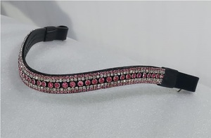 ROYAL INTRNATIONAL - Diadema para Caballo con Cinco Hileras en Forma de U, Diseño Elegante y Brillante con Cristales - Product Image 4